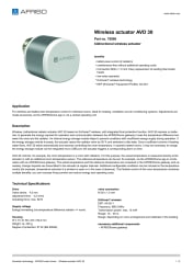 AFRISO_DATA-SHEET_WIRELESS-ACTUATOR_AVD-30_75008_ENG_GBR.PDF