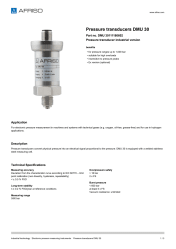 AFRISO_DATA-SHEET_PRESSURE-TRANSDUCERS_DMU-30_DMU-30111180602_ENG_GBR.PDF