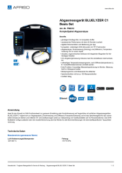 AFRISO_DATENBLATT_ABGASMESSGERAET_BLUELYZER-C1-BASIS-SET_P00212_DEU_DEU.PDF