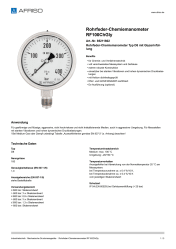 AFRISO_DATENBLATT_ROHRFEDER-CHEMIEMANOMETER_RF100CHGLY_85211802_DEU_CHE.PDF