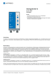AFRISO_DATENBLATT_ALARMGERAET_AG-12_67031_DEU_CHE.PDF
