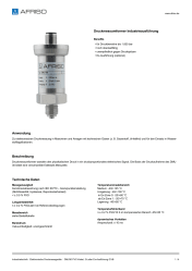 AFRISO_DATENBLATT_DRUCKMESSUMFORMER-INDUSTRIEAUSFUEHRUNG_DMU30-PVC-KABEL--2-LEITER-EX-AUSFUEHRUNG-G1-4B_P62545_DEU_DEU.PDF