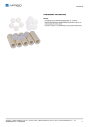 AFRISO_DATENBLATT_KONDENSATFILTERPATRONE-KFP--ERSATZTEILPAKETE_P28603_DEU_CHE.PDF