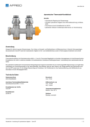 AFRISO_DATENBLATT_DYNAMISCHER-THERMOSTAT-KOMBIBLOCK_VARIO-DP_P39319_DEU_CHE.PDF
