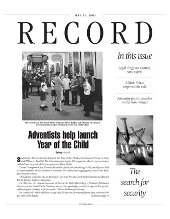 31 MAY 2003