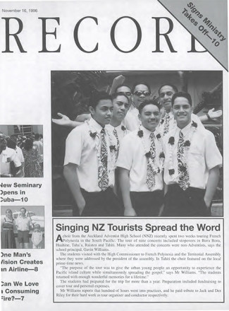 16 NOV 1996