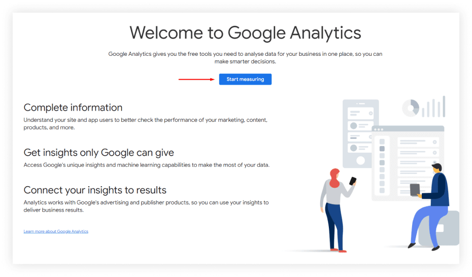 Google Analytics account