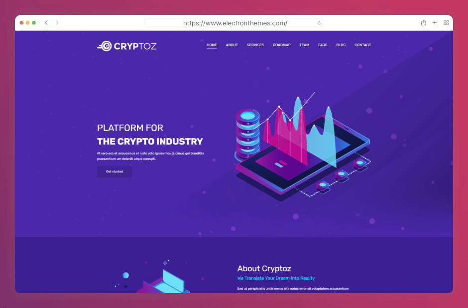 Bitcoin And Crypto Currency HTML Template