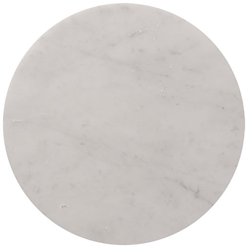 Blendables 10" Talking In Circles Honed Marble  in White Carrara (To be used with Point)