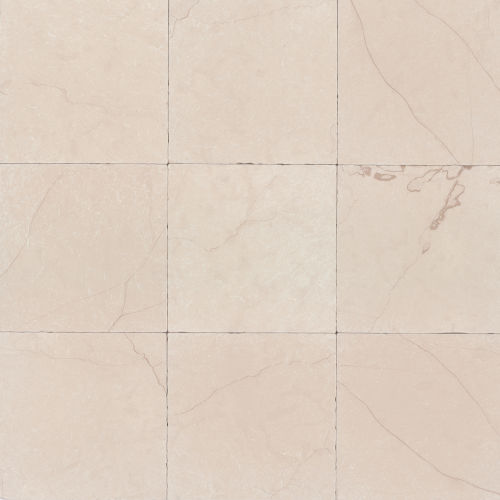 Suave Tumbled 12" X 12" Marble Tile in Lynx