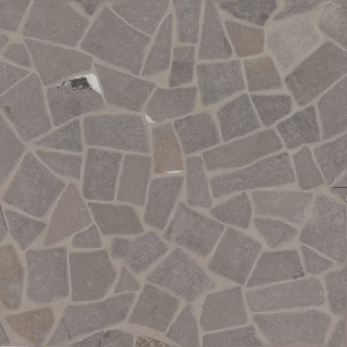 Suave Tumbled Limestone Pezzi Mosaic in Pantera
