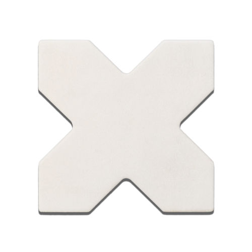 Barely There 4 3/4" x 6 5/9" Matte Cross Tile in In The Cloud