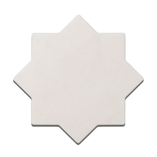Barely There 6 1/2" x 6 1/2" Matte Star Tile in In The Cloud