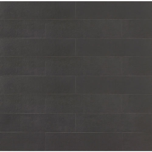 Abitare La Terra 8" x 32" Matte Porcelain Tile in Carbone - Commercial
