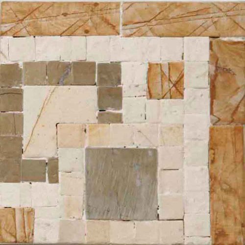 Nico Mozaics 4" x 4" Squared Honed Limestone Corner in Veined Beige