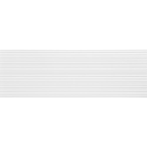 Noise 12" x 36" Wall Tile in White Lie