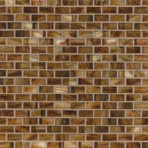 Studio M 1-1/4" x 5/8" Glass Mosaic in Samba