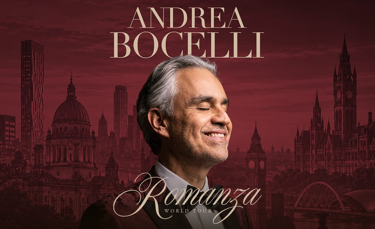 Andrea Bocelli UK Tour 2027: The Italian Tenor Returns for Five Unmissable Shows
