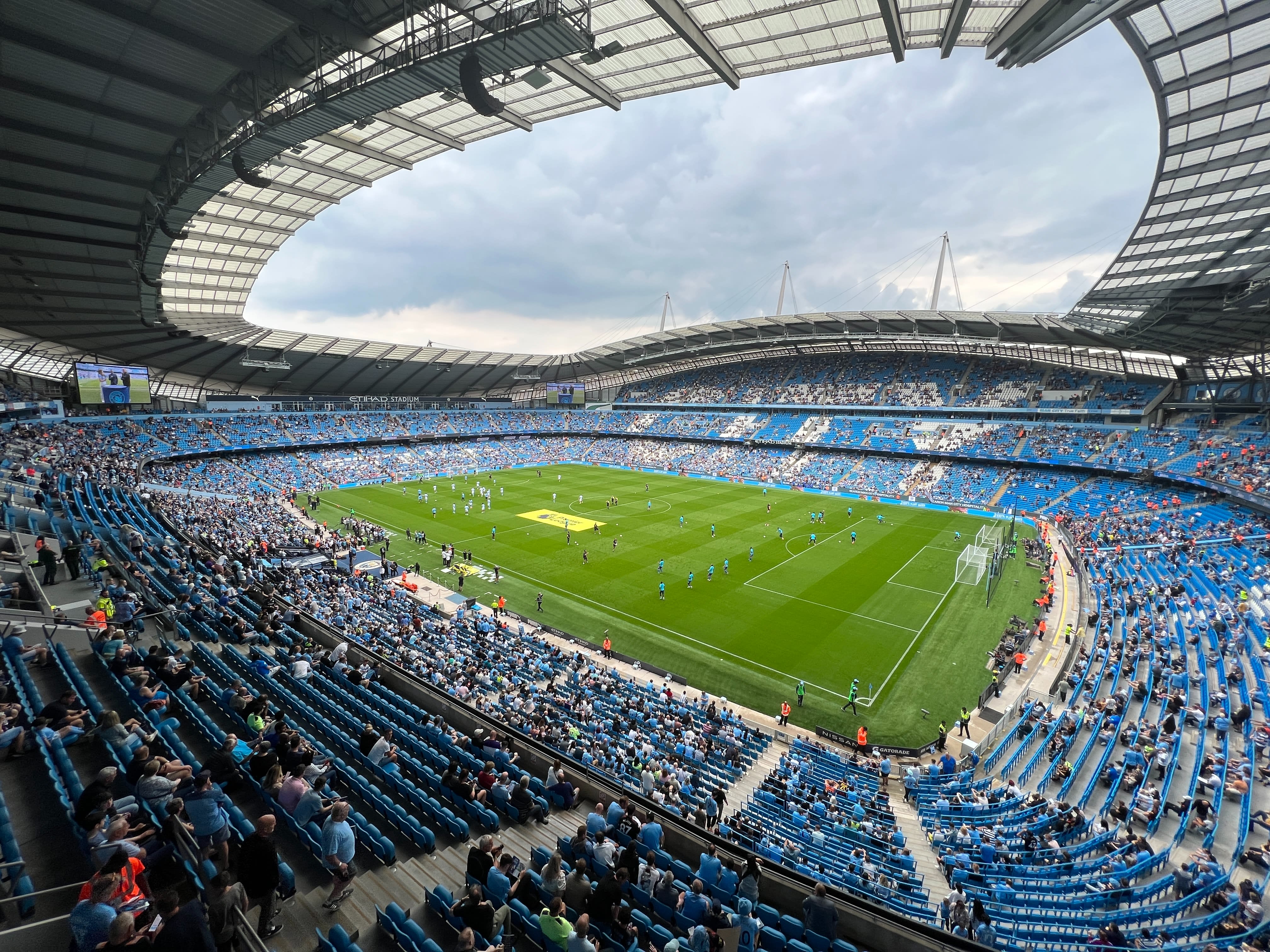 Etihad Stadium.