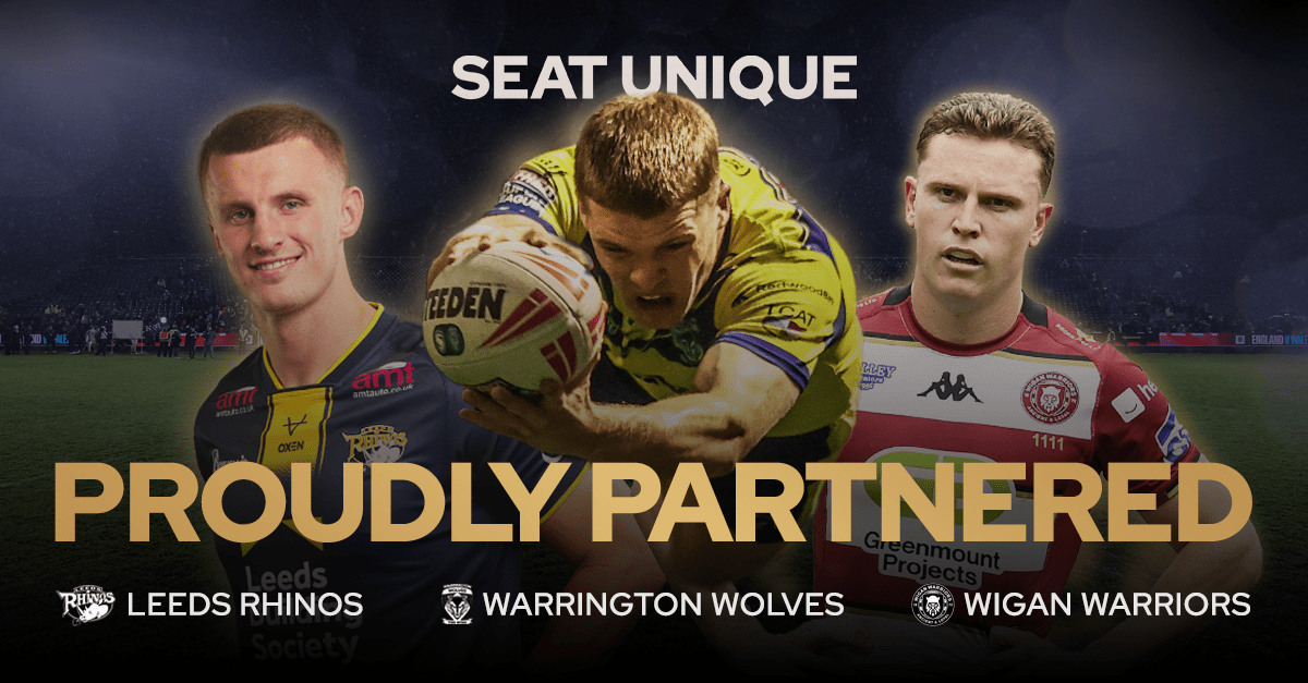 Seat Unique Strengthens Rugby League Presence with Renewed Partnerships Across Three Iconic Clubs