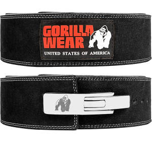 4 Inch Leather Lever Belt