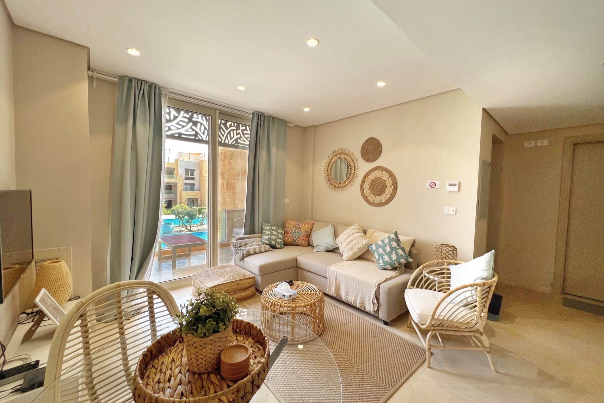 Boho Mint 1 BDR @ Mangroovy | Pool & Sea View — Apartment in El Gouna, Egypt