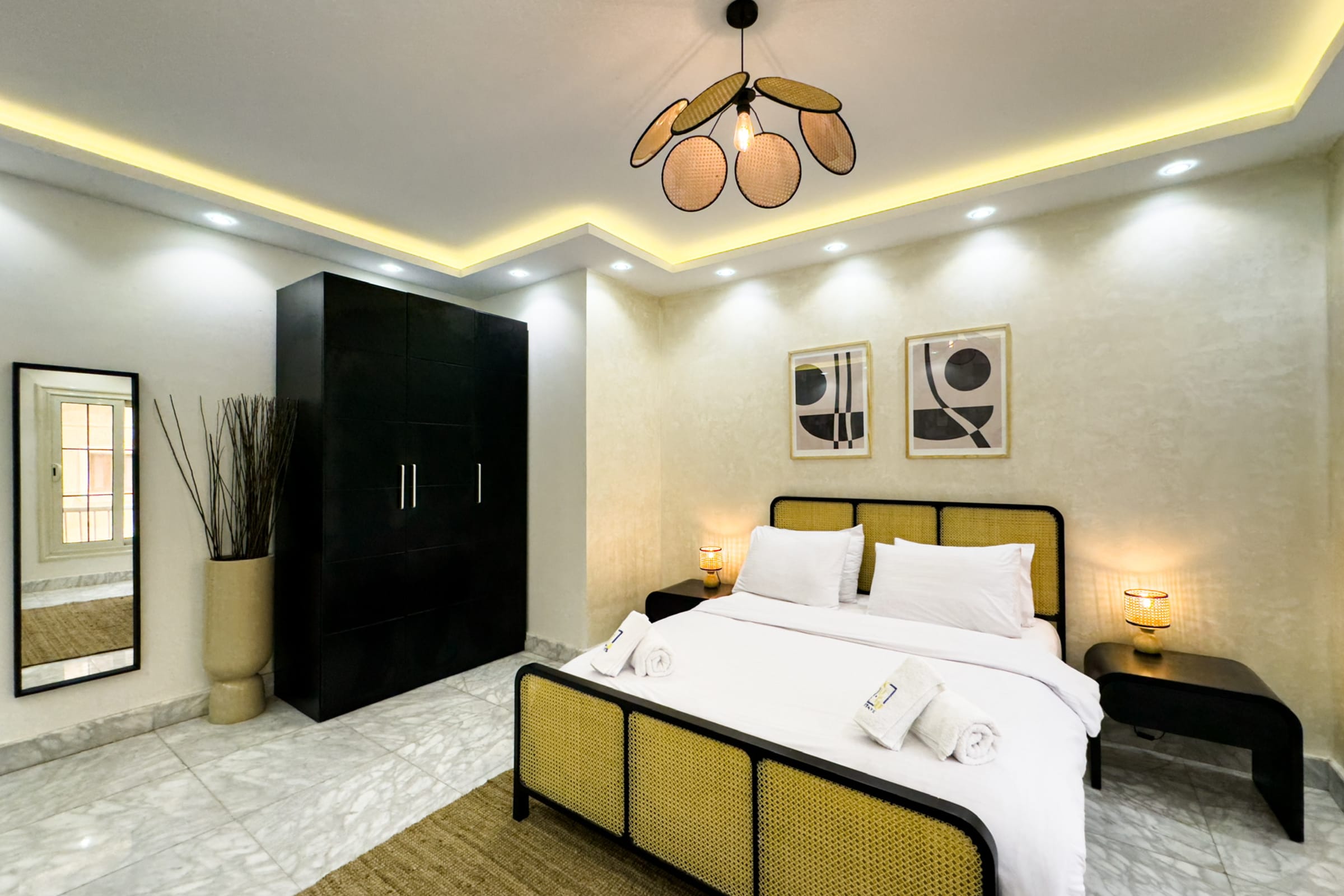 Ample & Artistic 2BDR Apt. | 15 min to CAI Airport — Unit in New Cairo City, Second New Cairo, Cairo Governorate 4732773, Cairo, Egypt — photo 33