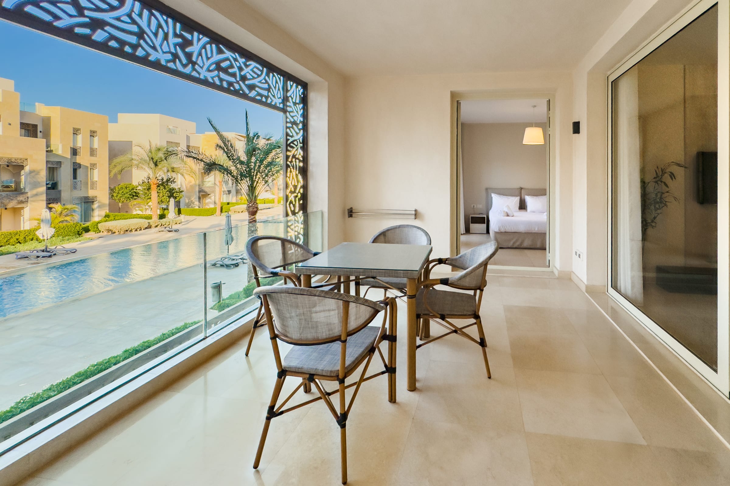 Neat & Neutral 1BDR Pool front | Mangroovy — Unit in Mangroovy Residence- Gouna, El Gouna, Egypt — photo 2