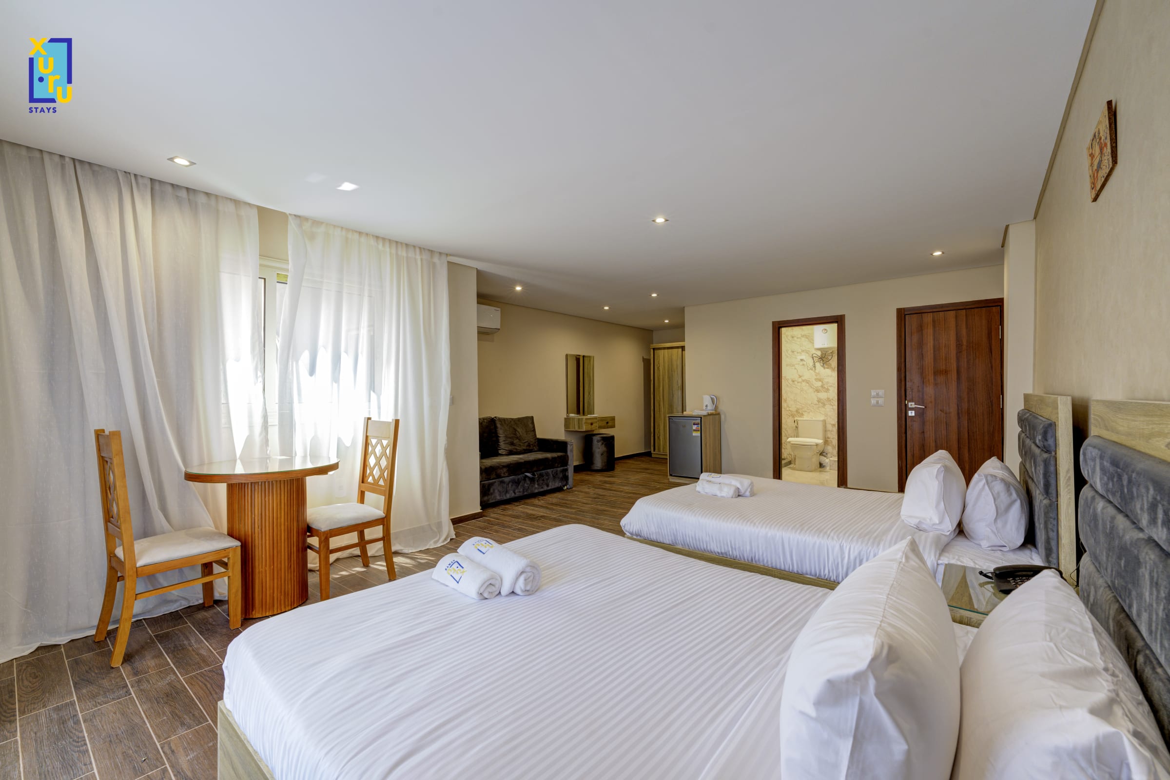 Pyramids Global Suites - Twin Superior Room — Unit in 5 King Faisal St, Kafr Nassar, Al Haram, Giza Governorate 3524020, Giza, Egypt — photo 3