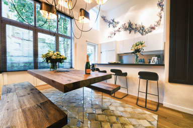 Dining Area with Fully-Equipped Kitchen