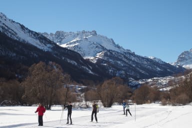 Pistes de ski de fond à Névache