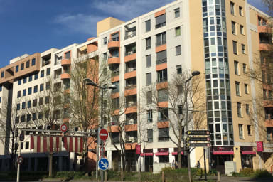 façace principale immeuble 63 rue de la villette