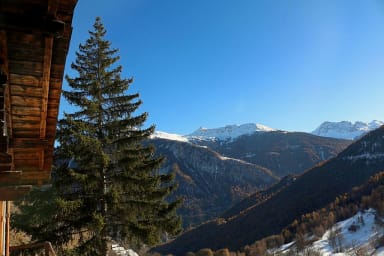 View from the balcony (second floor)