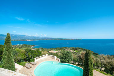 vue terrasse de la chambre principale