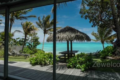 Photo de Villa en location saisonnière à Saint-Francois en Guadeloupe Imaginez-vous au petit déjeuner 😃