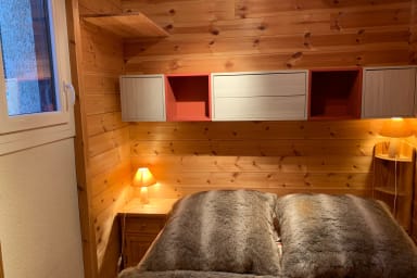 Chambre avec 1 lit double en 160 x 190 ou 2 lits simples en 80 x 190