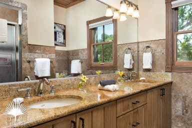 Master bathroom.