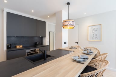 Plan de travail cuisine et repas