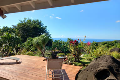 Photo de Villa en location saisonnière à Pointe-Noire en Guadeloupe 