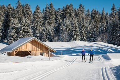 Piste de ski de fond