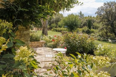 A groundfloor bedroom terrace