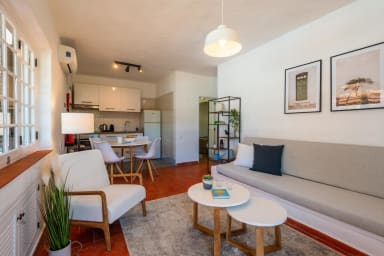 Living room with kitchenette guest annex