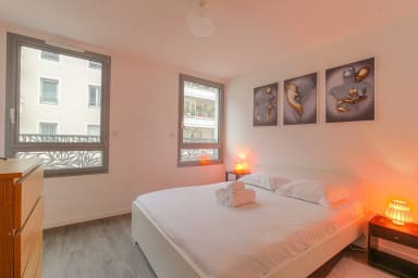 Imaginez-vous dans cette chambre