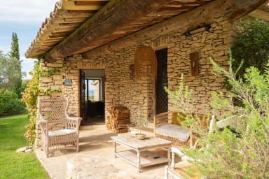 Spectacular sunset for a dream holiday in Provence