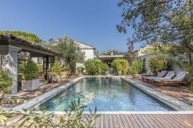 House for rent in Provence with swimming pool and landscaped garden