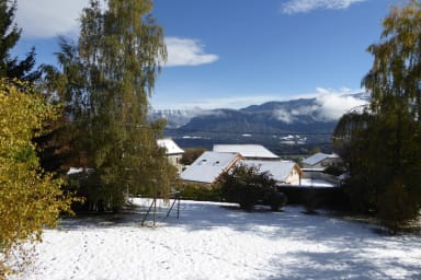 Vue sur la Chartreuse depuis le balcon