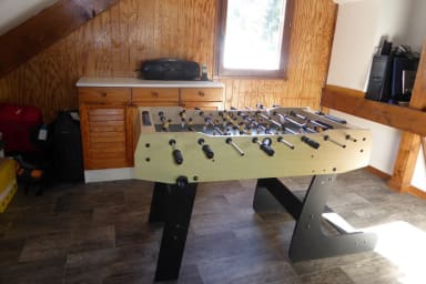 Baby foot au grenier
