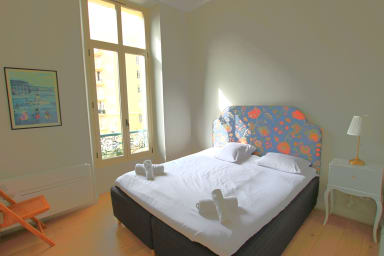 third bedroom with 1 double bed and sea view