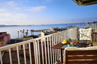 vue du balcon