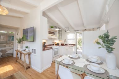 Cozy dining area with a 4-seater table for shared moments